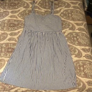 Loft seersucker dress